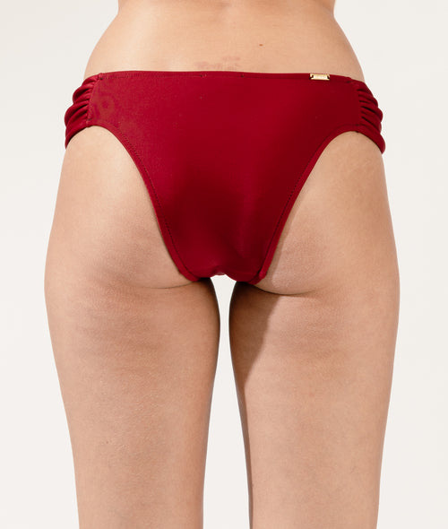 Calca Franzida Bottom - Yellow