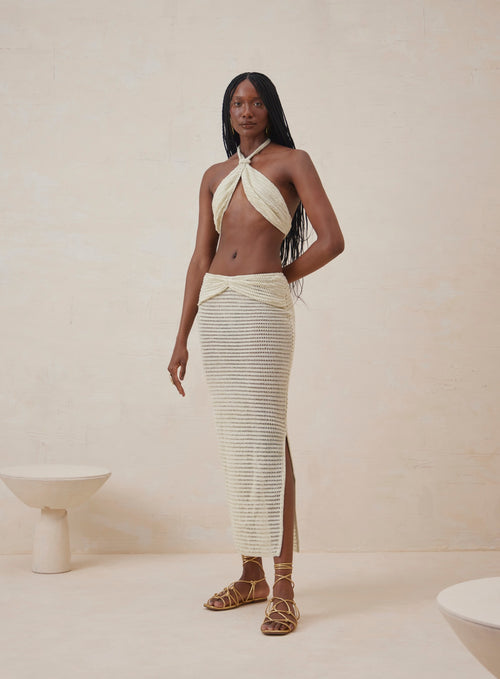 MARIANA KNITTED  SET