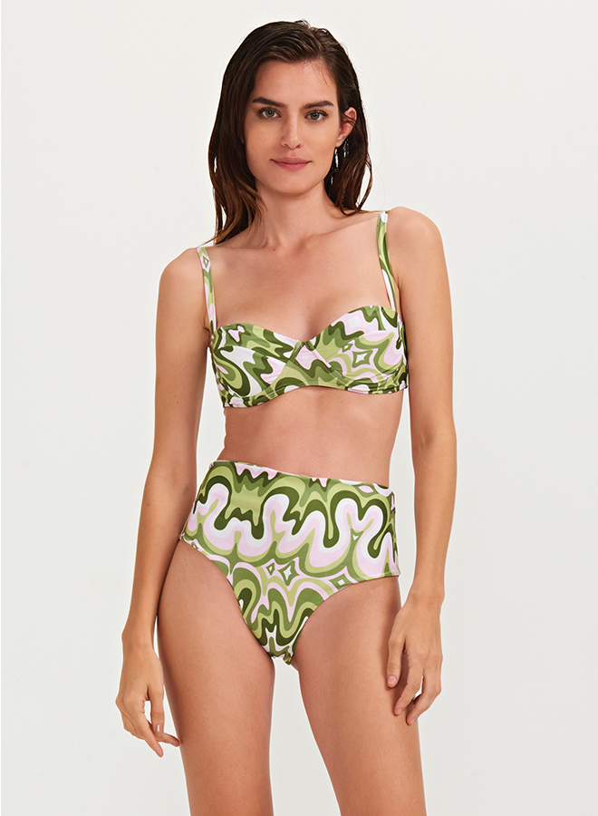 NINA DEMI CUP TOP AND DOUBLE HOT PANTS