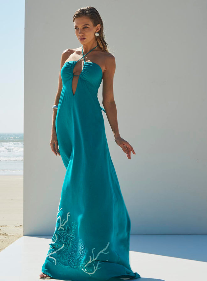 JESSICA EMBROIDERY DRESS