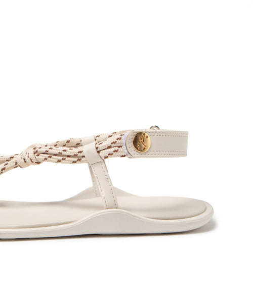 Knots Salinas White Sandals