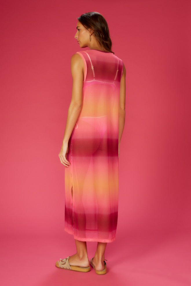 Degrade Tule Dress