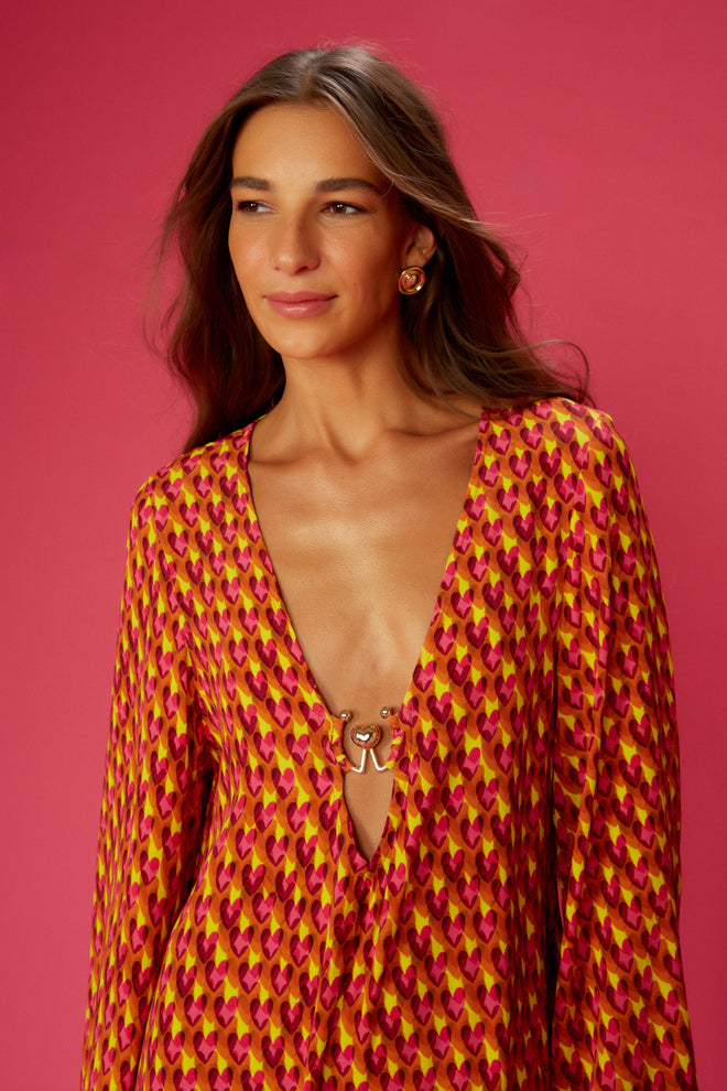 Metal Coracao Dress