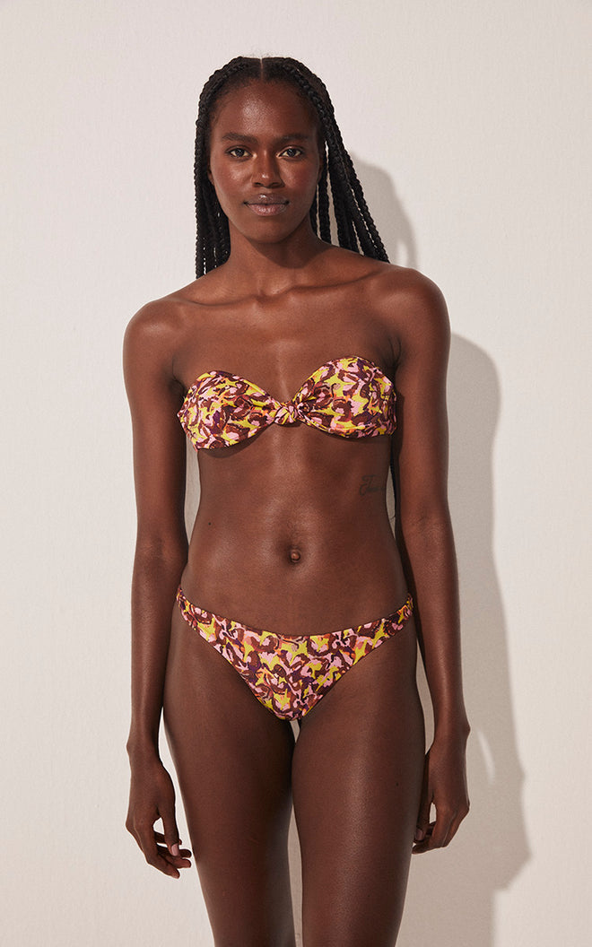 Pineapple Peel Bandeau Top