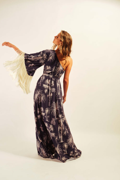 VESTIDO LONGO ATINS