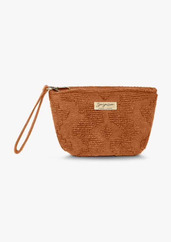 Marsala Mini Clutch Umber