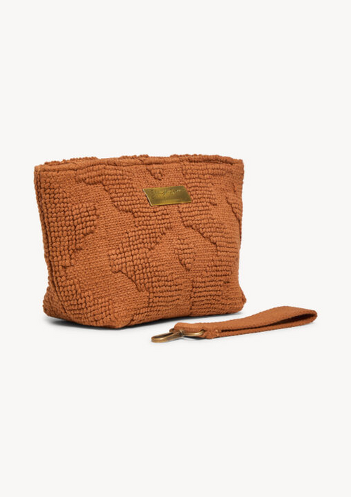Marsala Mini Clutch Umber