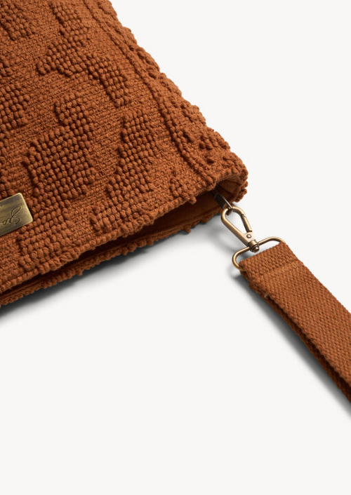 Marsala Mini Clutch Umber