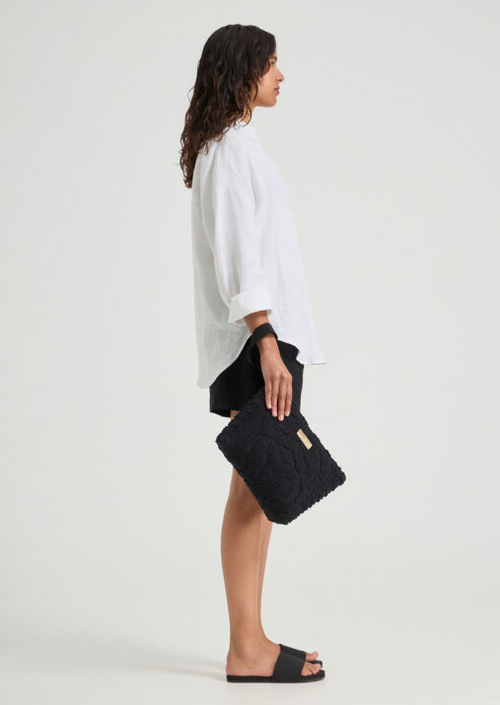 Carmela Clutch Black
