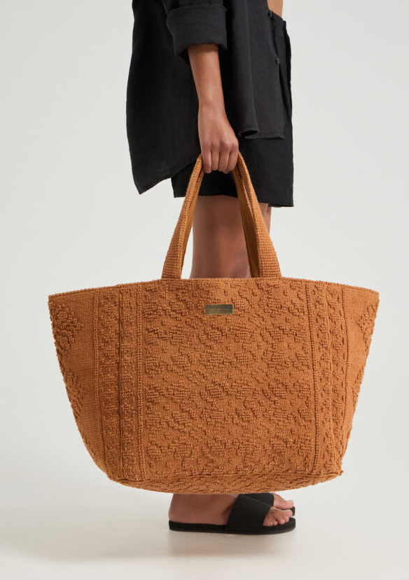 Hermosa Tote Burnt Umber