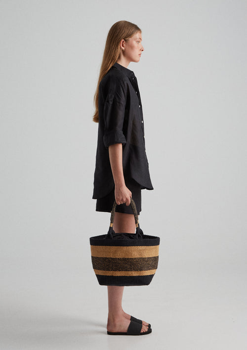 San Remo Mini Tote Black