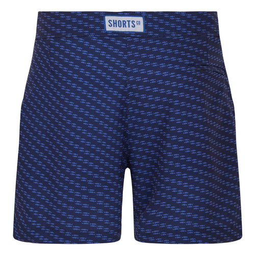 Alfaiat Shorts Geo Fish