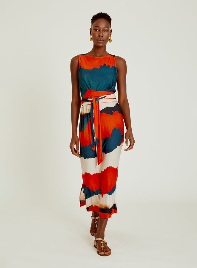 BELTED COVER UP