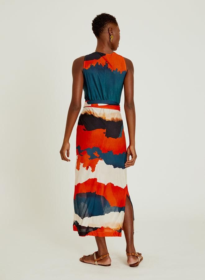 BELTED COVER UP
