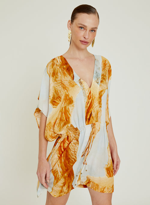 MINI SLEEVES BEACH KAFTAN