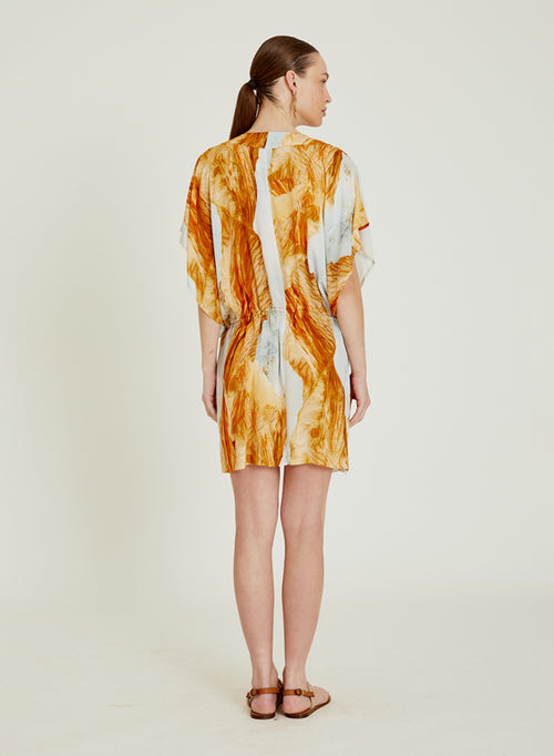 MINI SLEEVES BEACH KAFTAN
