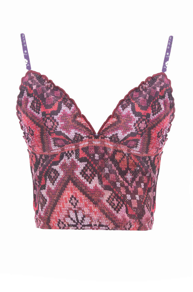 Loren Cropped Top (Saint Germain)