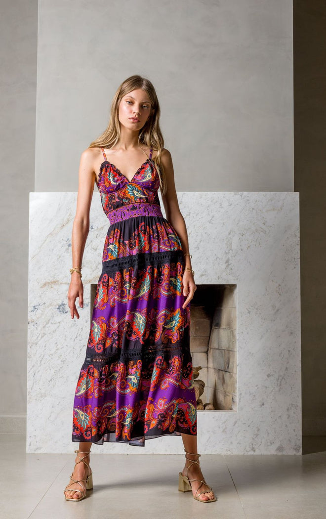 Sara Maxi Skirt (Renard)