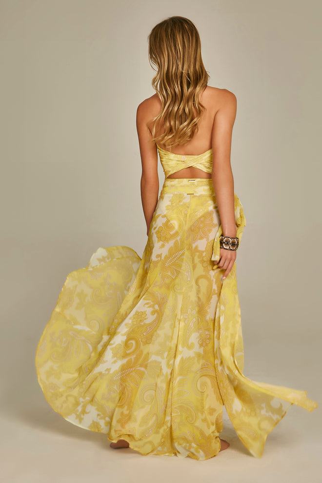 Fendas Maxi Skirt Baroque