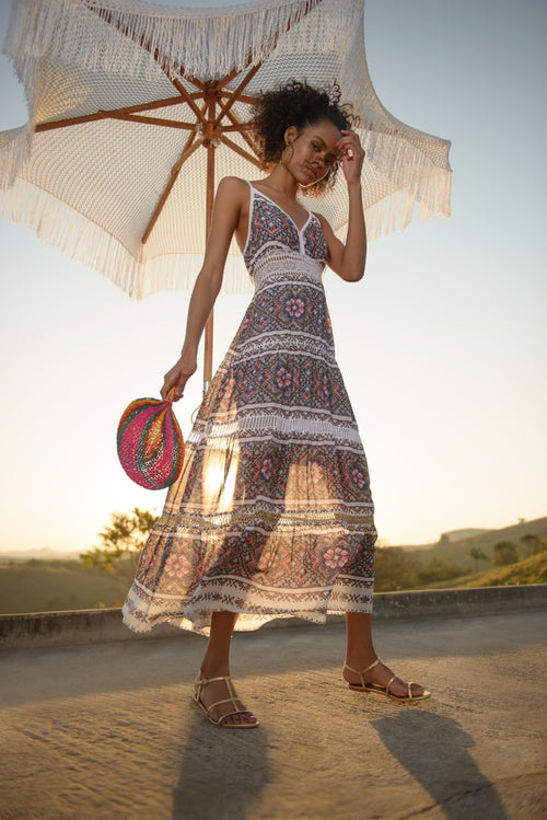MARAISE LONG DRESS