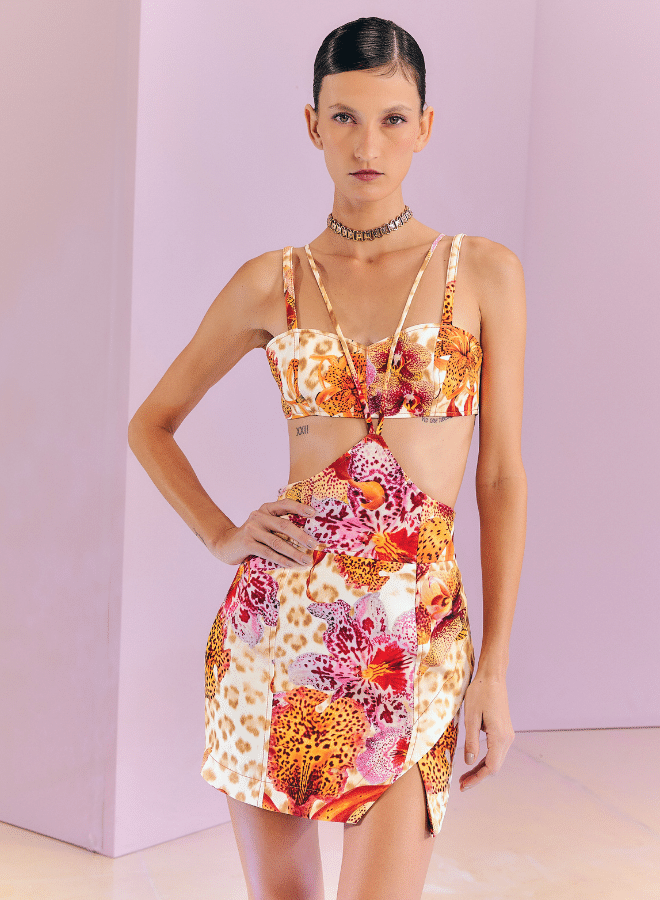 Mini Dress Alcas Fenda
