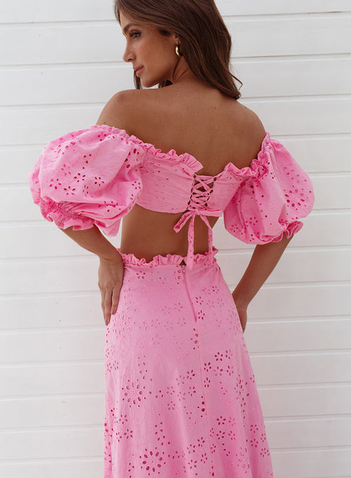 Strapless Long Dress Rosa Klee