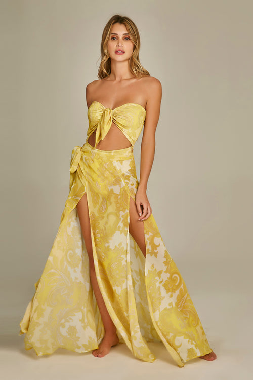 Fendas Maxi Skirt Baroque