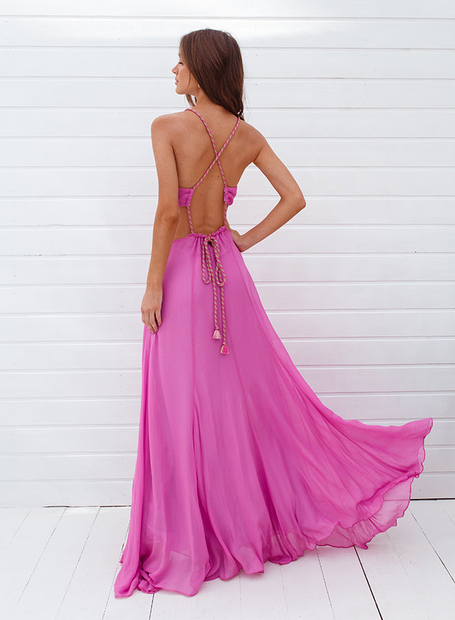 Long Dress Rosa Martagom