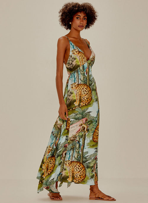 Long Dress Botanical Art