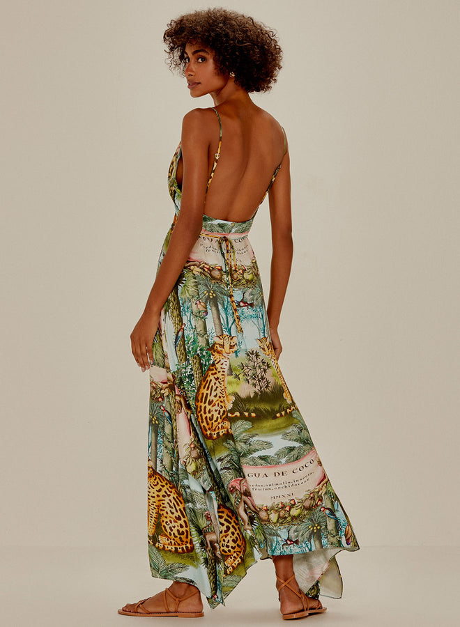 Long Dress Botanical Art