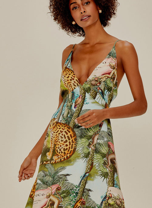 Long Dress Botanical Art