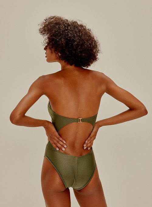 Jaguar Foliage Swimsuit