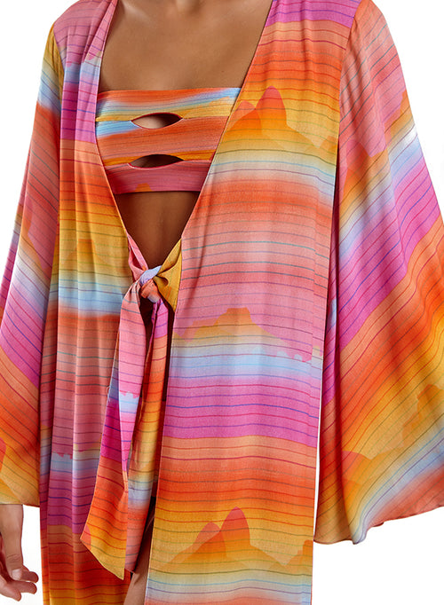 Gaia Sunset Kimono