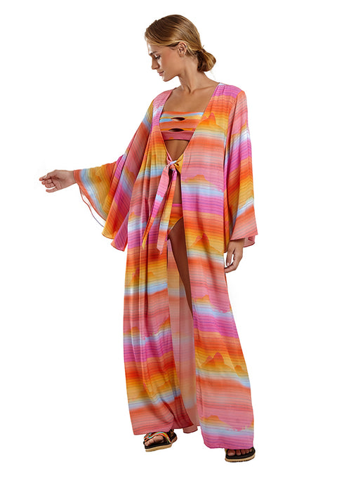 Gaia Sunset Kimono