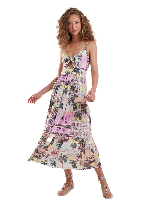 HELENA PUERTO ESCONDIDO CROPPED DRESS