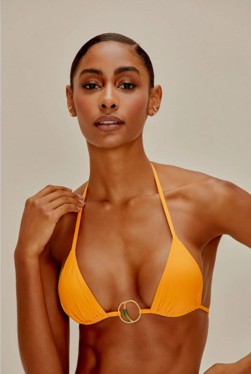 Triangle Bikini Embroidered Ring