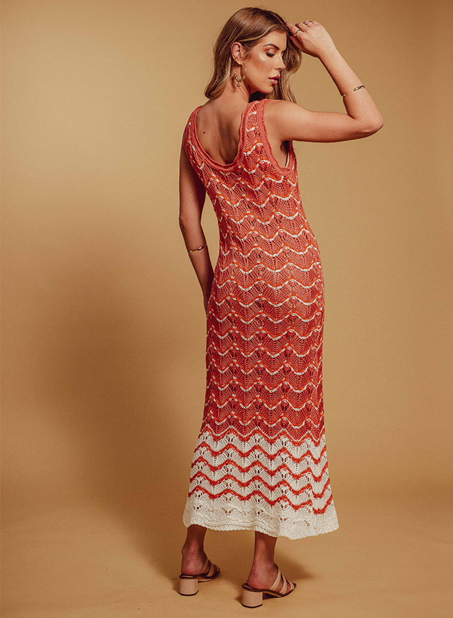 Rose Long Dress