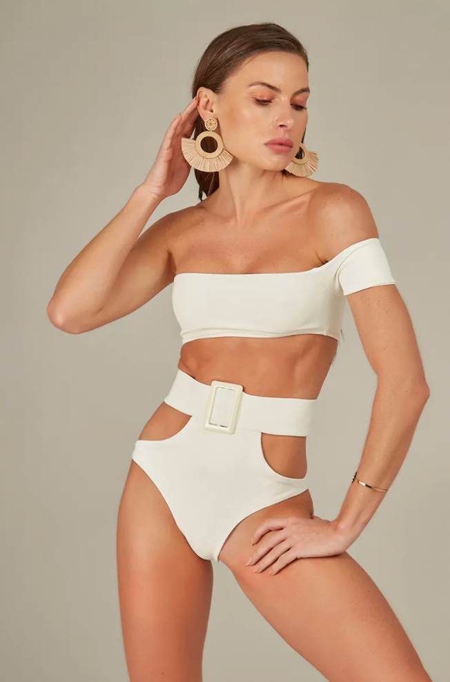 Suzy Bikini White