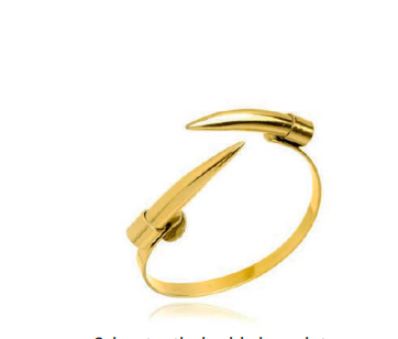 Saber Tooth Double Bracelet