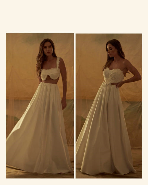 Skirt Long Cintura Balone