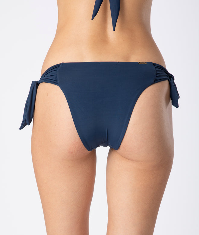 Ruched Handkerchief Panties - Yellow