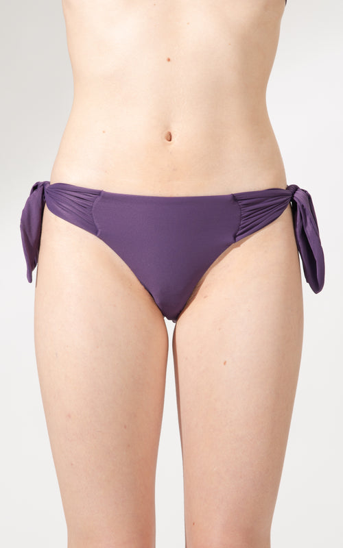 Ruched Handkerchief Panties - Red