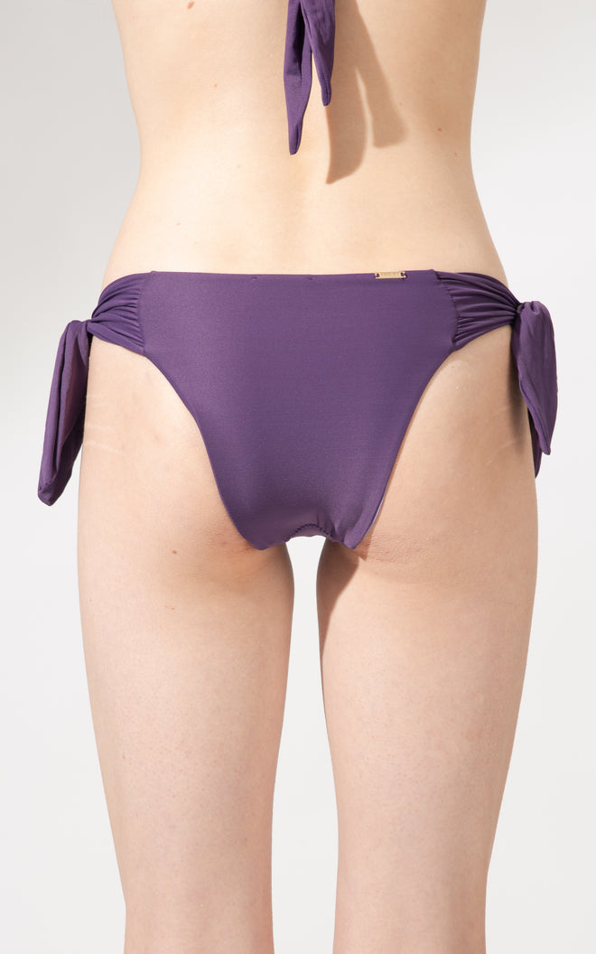Ruched Handkerchief Panties - Red