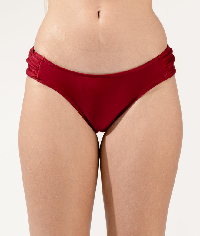 Calca Franzida Bottom - Yellow
