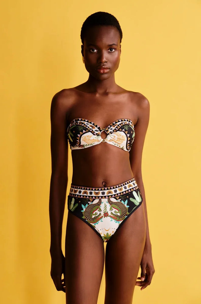 REPTILE BIKINI TOP