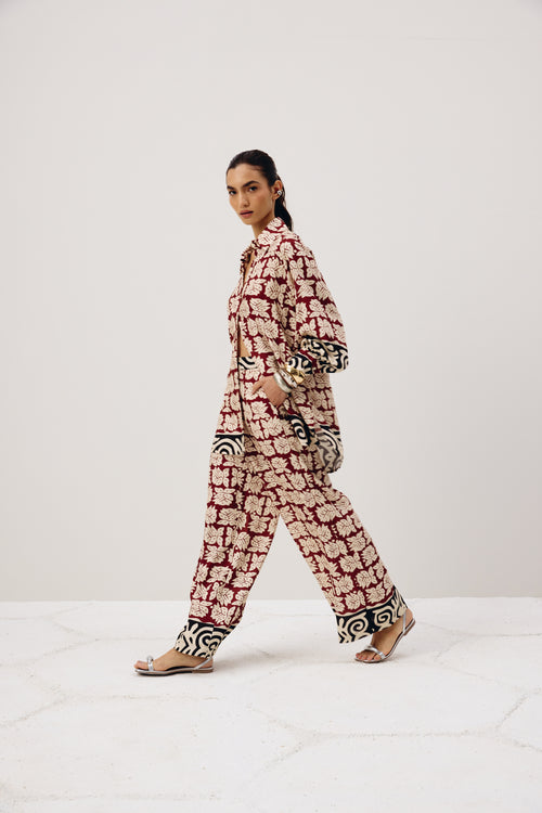 Aztec Printed Social Pants