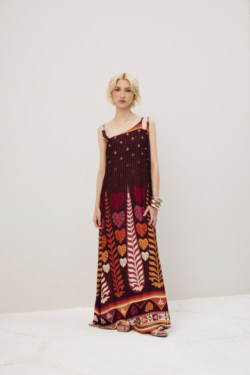 Long Printed Dress
