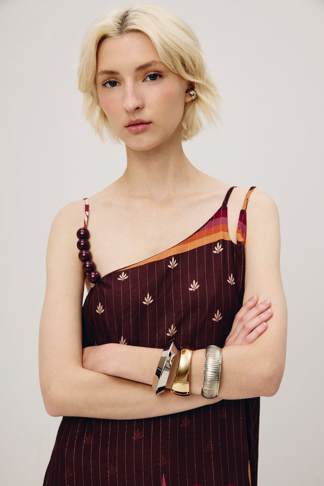 Long Printed Dress