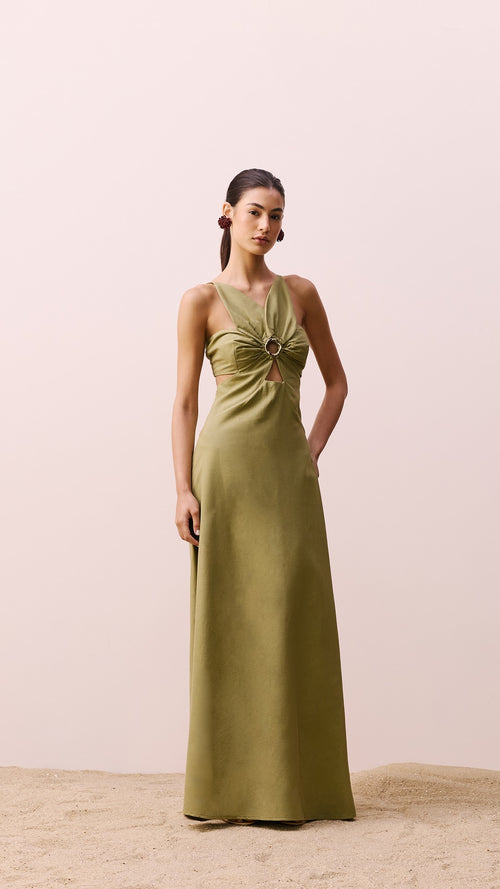 Floral Bust Detailed Dress