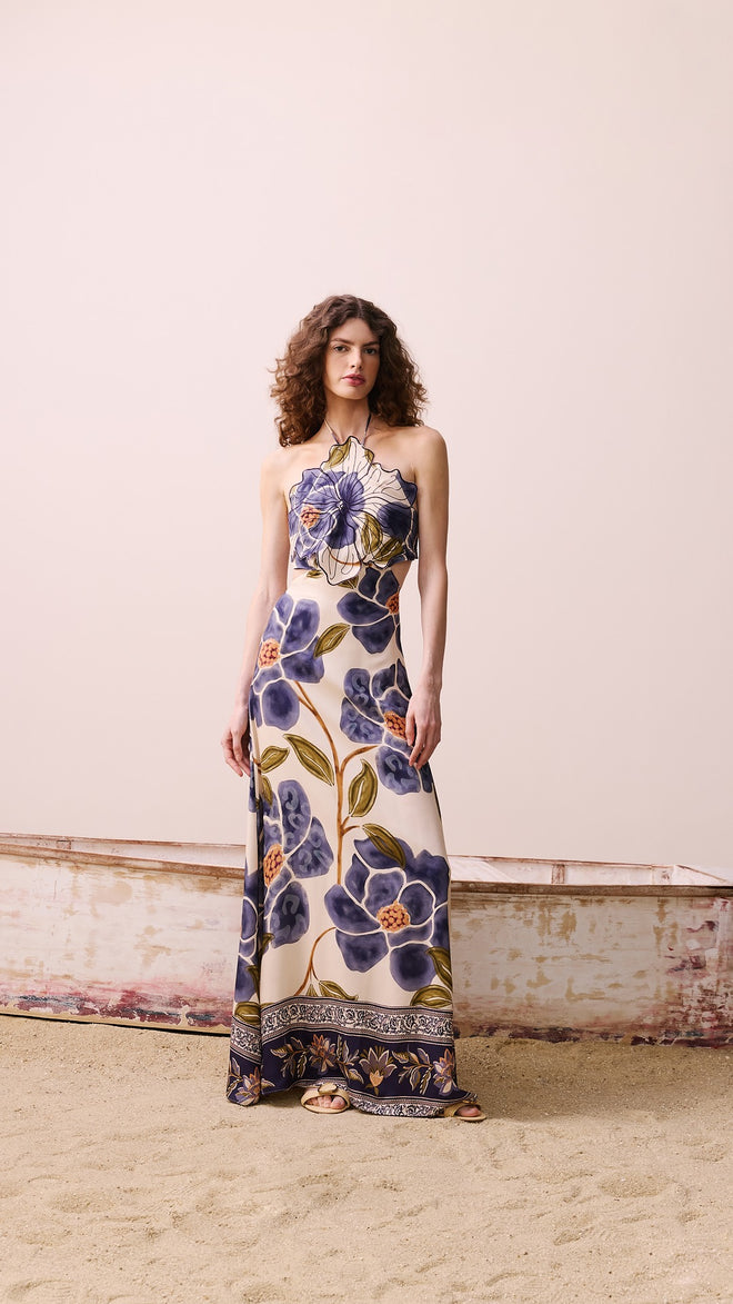 Floral Long Dress